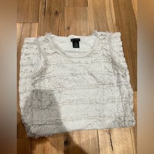 White flowered dress